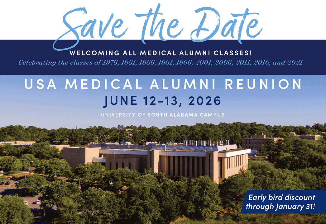 Make plans to join us for next year's Medical Alumni Reunion Weekend.