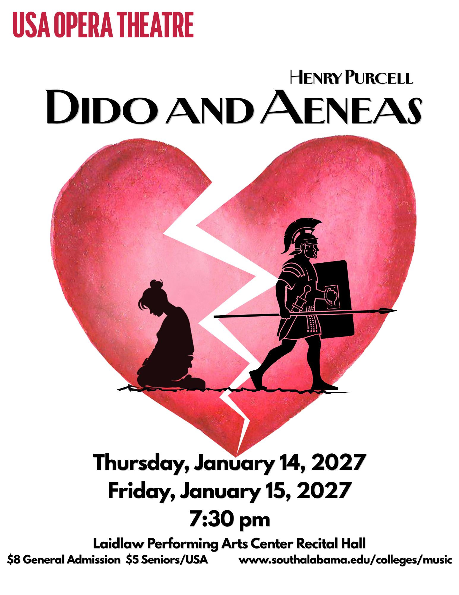 Winter Opera production poster