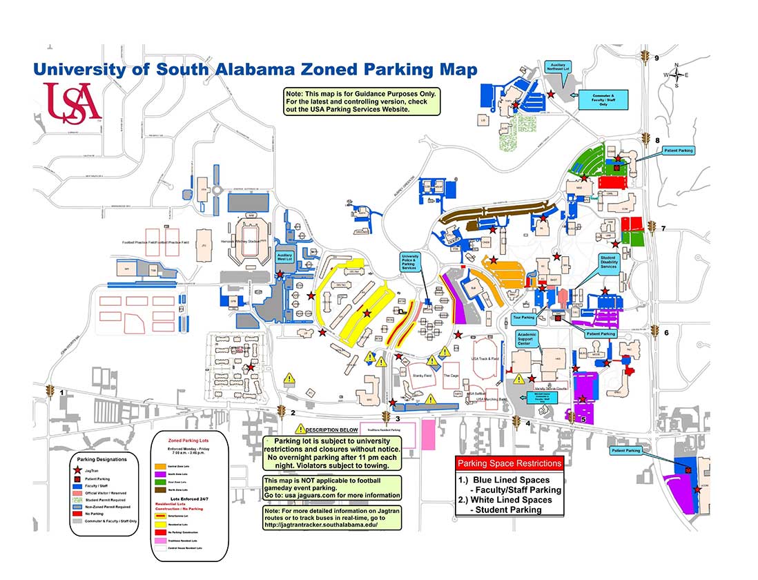Parking Service Map