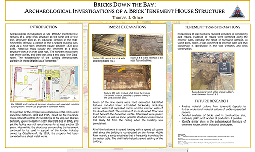 Bricks Down the Bay: Archaeological Investigations of a Brick Tenement House Structure